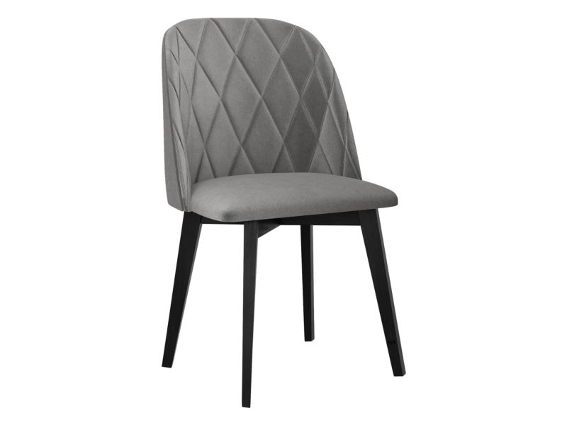 Krzesło MIRJAN 24 Monti III Pik romb czarny/jasny szary 1 szt.