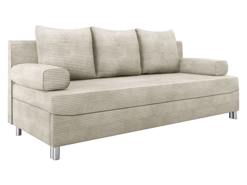 Kanapa rozkładana MIRJAN 24 Dover Sztruks waniliowy 1 szt.