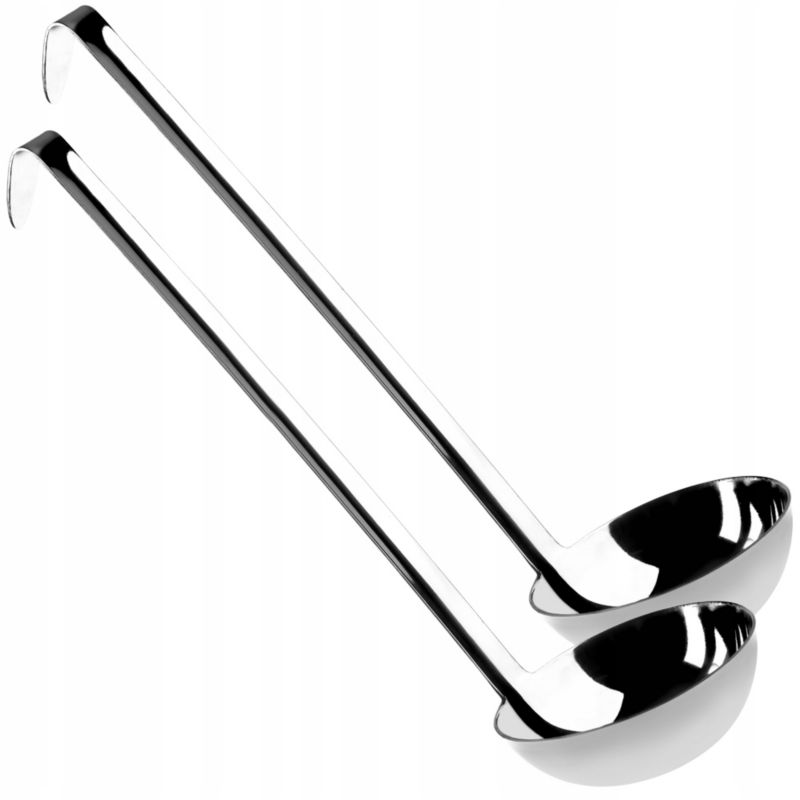 Chochla KADAX Łyżka Wazowa Do Zupy Nabierka Zestaw 2 szt.