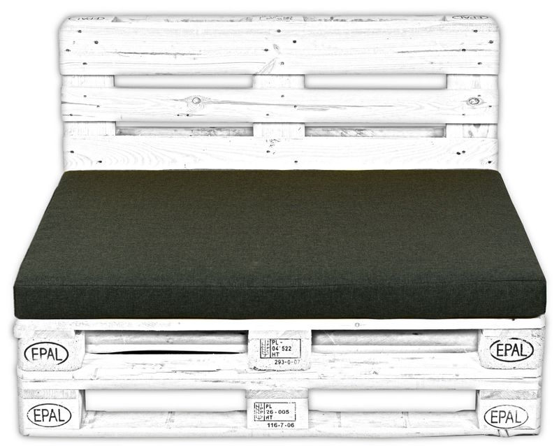 Poduszka na paletę siedzisko AMPO ciemny szary 1 szt.