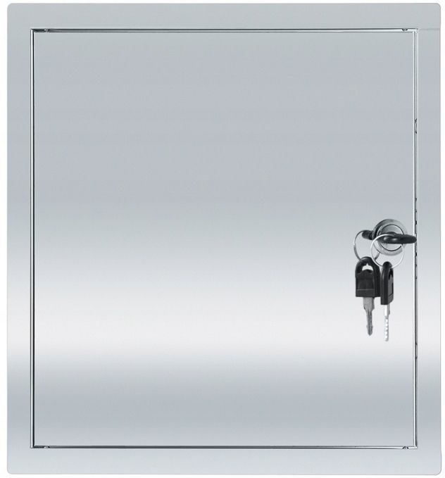 Drzwiczki FEINZ Rewizyjne Metalowe Zamek 40X40Cm Polskie 1 szt.