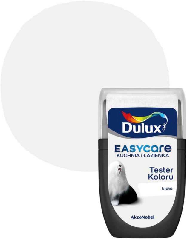 Farba Dulux EasyCare Kuchnia i Łazienka biały mat 30 ml