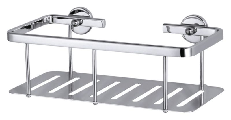 Koszyk pojedynczy Tesa Aluxx chrom