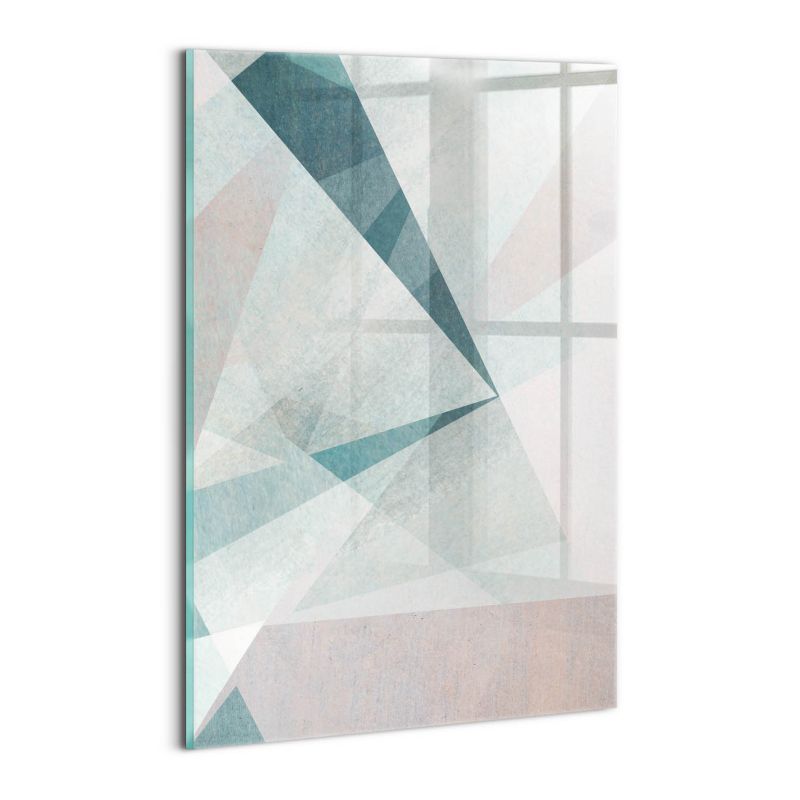 Foto Obraz Ścienny Szklany Wallfluent 30x20 cm Ostra abstrakcja 1 szt.