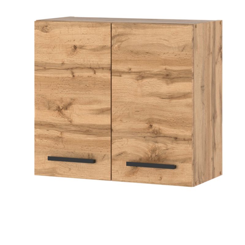 Szafka Kuchenna Hurtownia-Mebli Wisząca Blanka górna W80 80cm Dąb Wotan Dąb Wotan 80x30x60 cm 1szt.