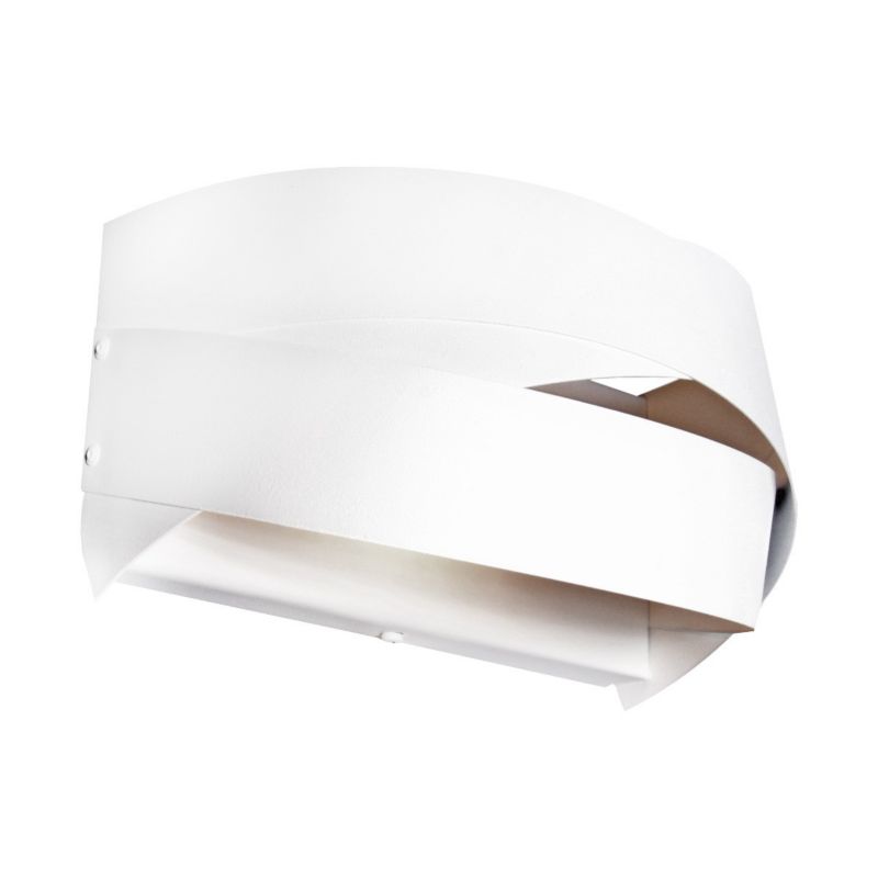 Kinkiet ścienny Zuma Line Tornado biały 1 x E14 x 40W IP20 wym: 15 x 25 cm - 1 szt.