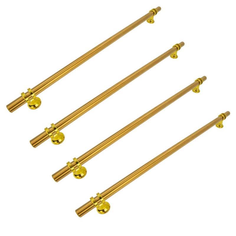 Uchwyt meblowy B&B reling Apollo 320 mm złoty 4 szt