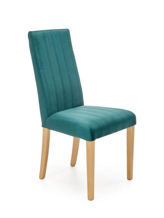 Krzesło Halmar tapicerowane DIEGO 3 VELVET ciemnozielone 1 szt