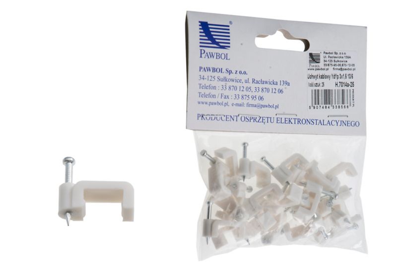 Trzymaki do kabli Elgotech 3 x 1,5 mm 25 szt.