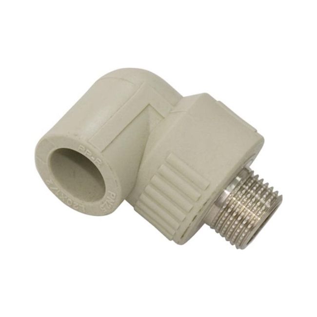 Kolanko 90 st. PP-R Idmar Group gwint zewnętrzny mosiężny 20 x 1/2"