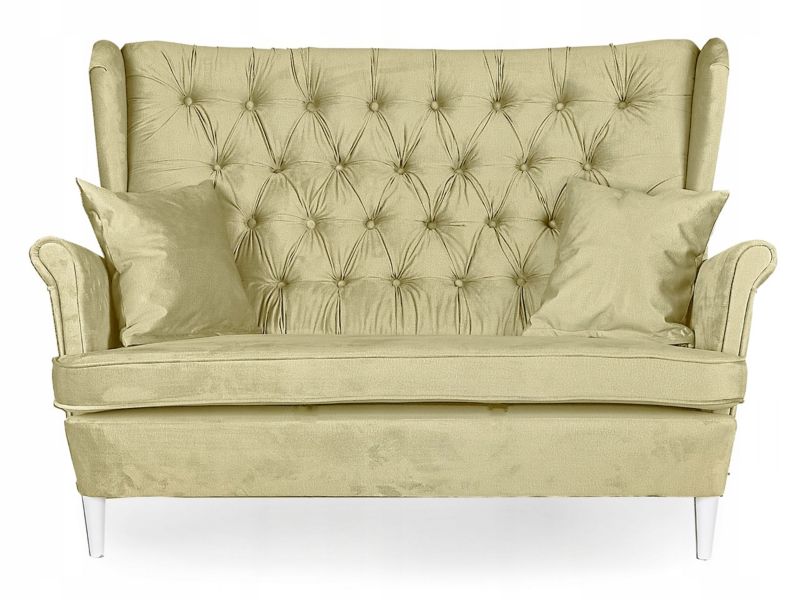 Sofa kanapa uszak do salonu nierozkładana Family Meble Gaja beżowy 1szt