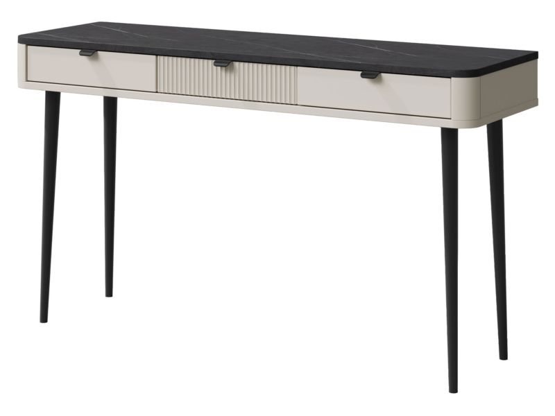 Konsola z szufladami MIRJAN 24 Marly 15 kaszmir + szary kamień 1 szt.