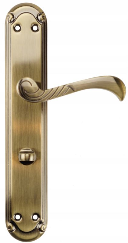 Klamka FEINZ Drzwiowa 72 Mm Wc Nikiel Patyna 1 szt.