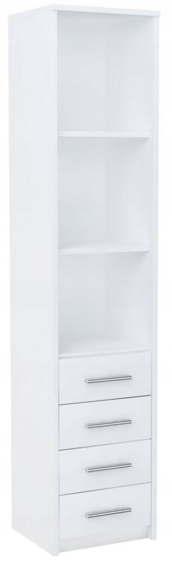 Regał biurowy Matkam R40O 4S ufc biały 1 szt.