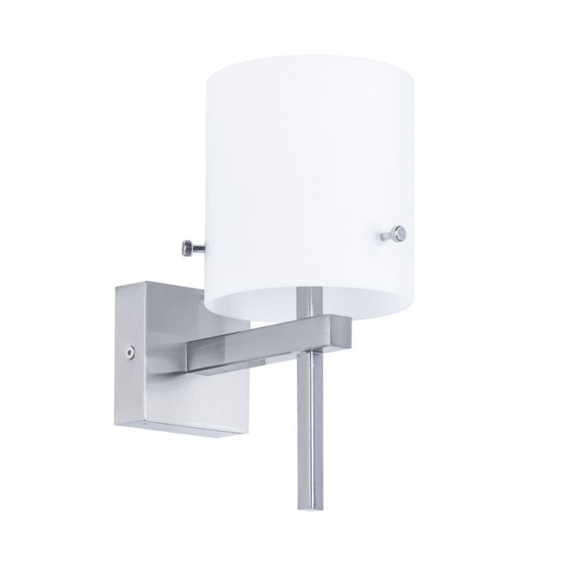 Kinkiet ścienny Italux Reno srebrno-biały styl nowoczesny 1 x G9 x 28W IP44 wym: 20,6 x 10 x 15,5 cm - 1 szt.