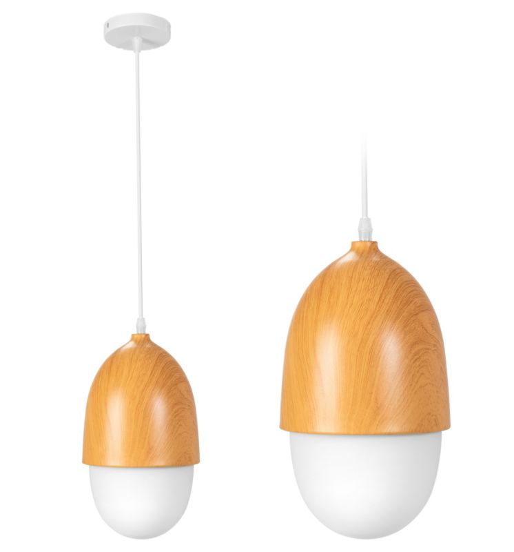 Lampa Sufitowa Wisząca Toolight App952-1Cp Ground Brązowy 1 Szt