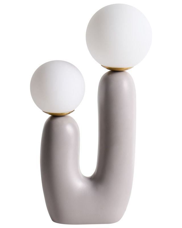 Lampa stołowa Tulun Szary 1 szt.