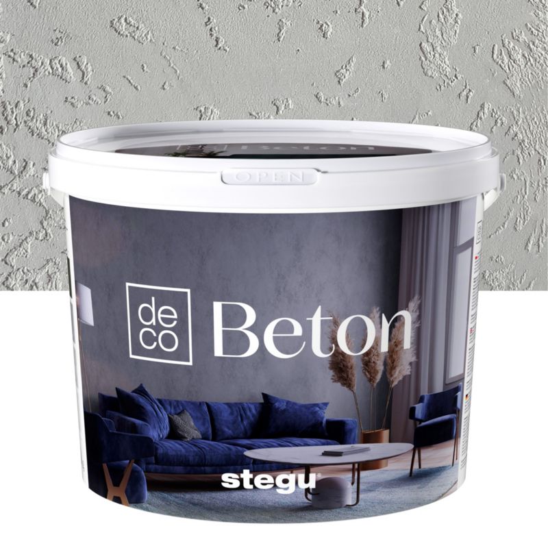 Beton Architektoniczny Stegu Deco Beton Ciemny Szary 20kg - 1szt.