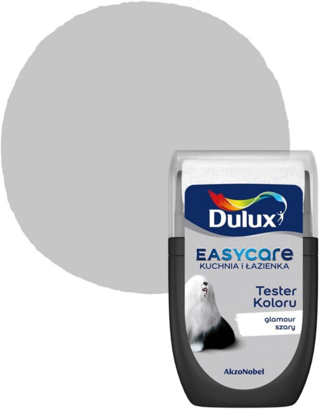 Farba Dulux EasyCare Kuchnia i Łazienka glamour szary 30 ml