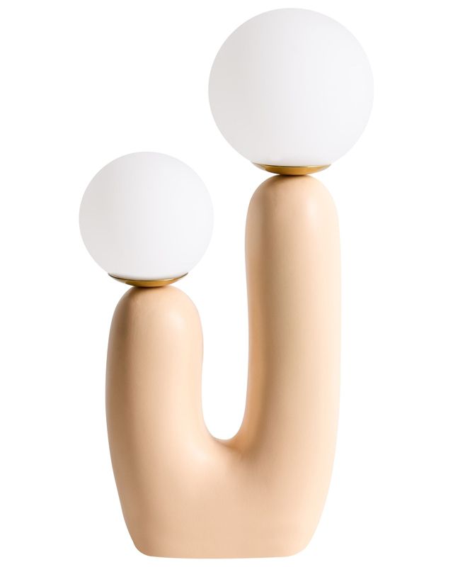 Lampa stołowa Tulun Beżowy 1 szt.