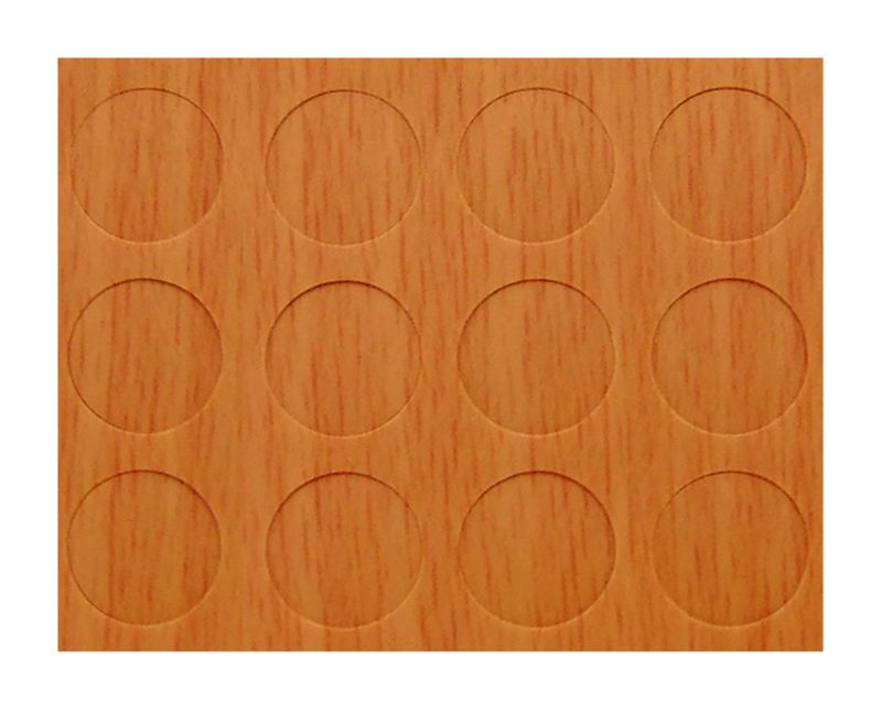 Zaślepka Diall 20 mm olcha 12 szt.