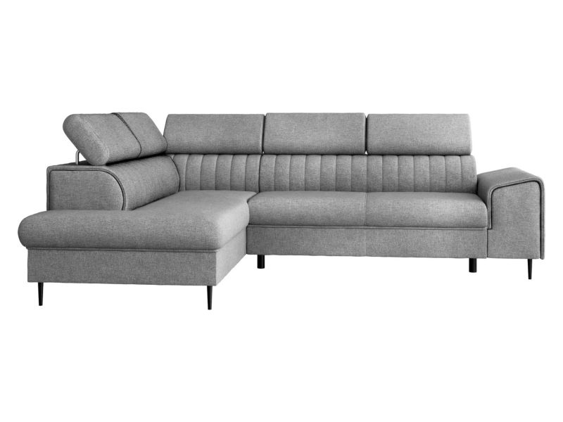 Narożnik z funkcją spania MIRJAN 24 Kadurin lewy z funkcją spania szary 1 szt.