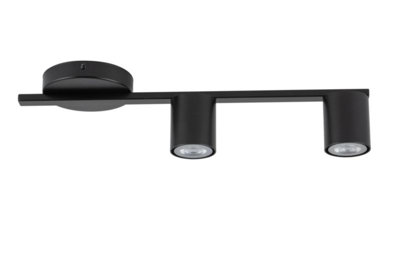 Lampa sufitowa wisząca Sigma Lighting Sky 1239 czarna dekoracyjna 2xGU10 x 1 szt.