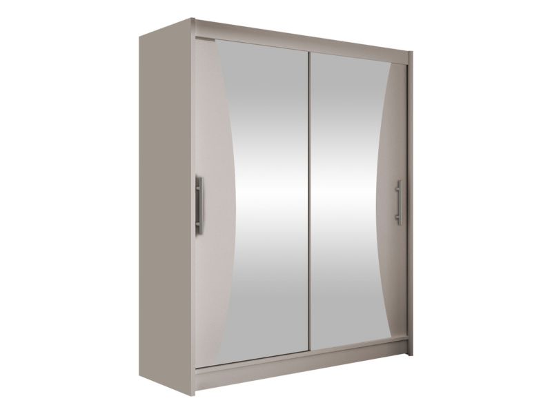 Szafa MIRJAN 24 z drzwiami przesuwnymi Presto IX kaszmir/lustro 1 szt.