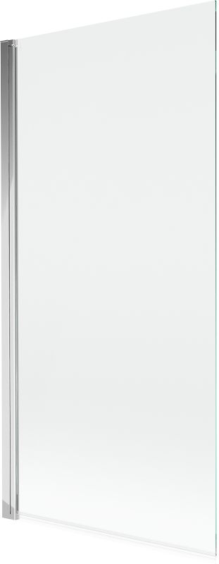 Parawan nawannowy Mexen Mist chrom transparentny 90x150 1-skrzydłowy 1 szt