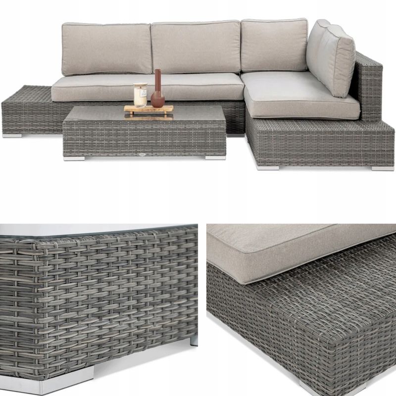 Narożnik Ogrodowy Focus Garden Technorattan Verona Duży Stolik Na Taras 1 szt