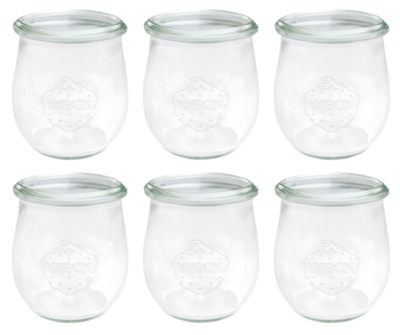 Słoiki MODO24 Weck 220 ml fi 60 tulip 6 szt.