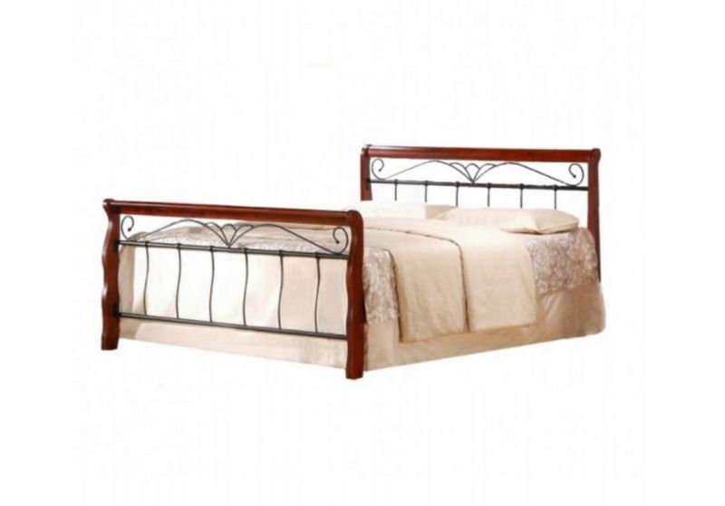 Łóżko Halmar VERONICA 160x200 czereśnia antyczna 1 szt