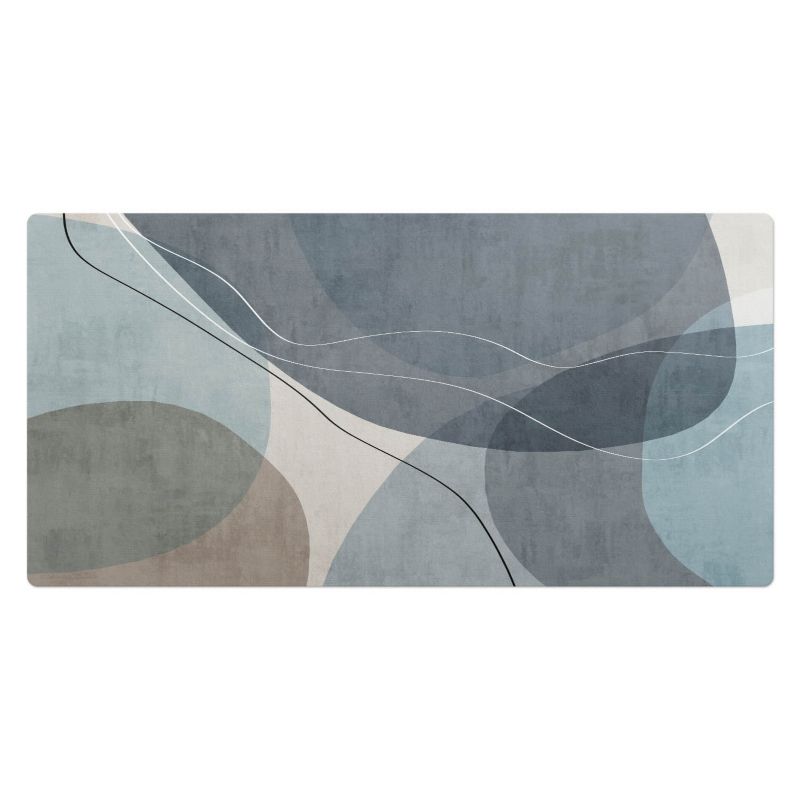 Mata ochronna na biurko Wallfluent 100x50 cm Abstrakcyjne fale 1 szt.