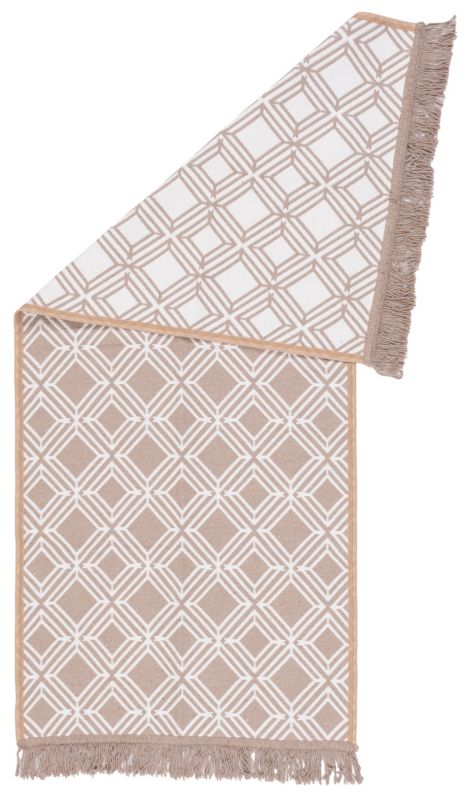 Dywan Multidecor Kilim Soft 60 x 130 cm geometria beżowo-ivory 1 szt.