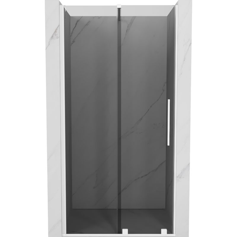 Drzwi prysznicowe Mexen Velar grafit-białe 100x200 cm 1 szt.