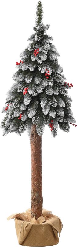 Choinka na pniu Jumi z jarzębiną 180 cm