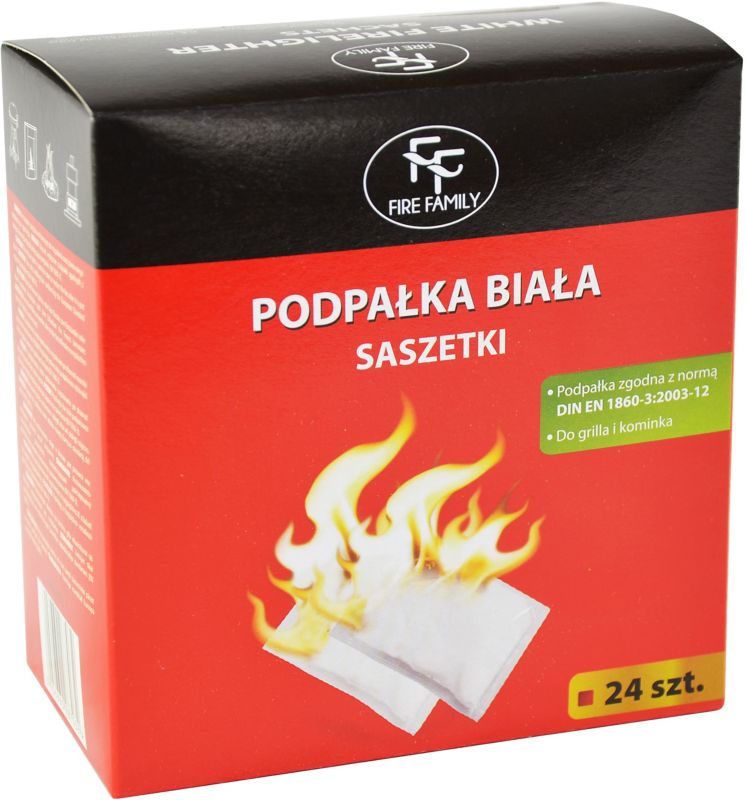 Podpałka biała 24 saszetki