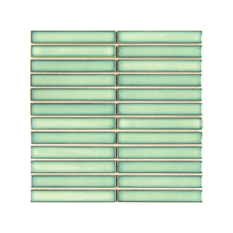 Mozaika Luisa GoodHome 30 x 30 cm finger light green
