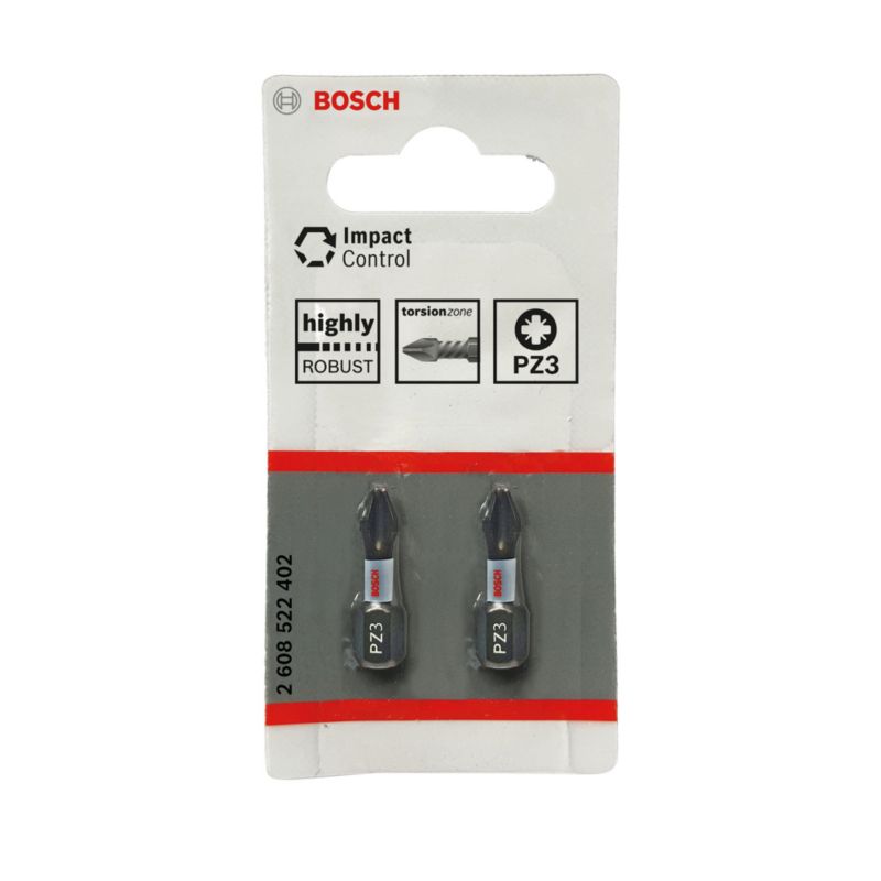 Bity Bosch PZ3 25 mm 2 szt.