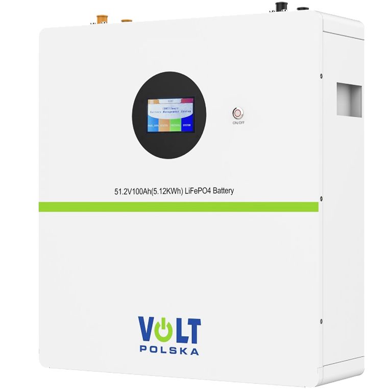 Magazyn energii VOLT POLSKA ESS-WM4 51V 100Ah 100A fotowoltaika off gride LifePO4 5 KWh 1szt.