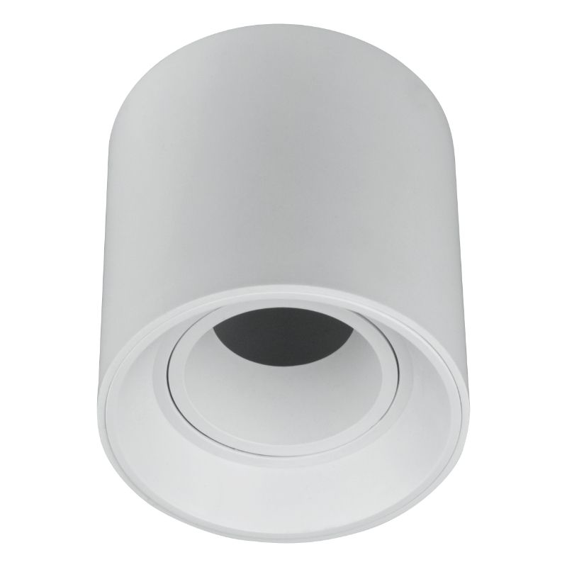 Oprawa natynkowa, DPM, okrągła GU10, biała, 1szt