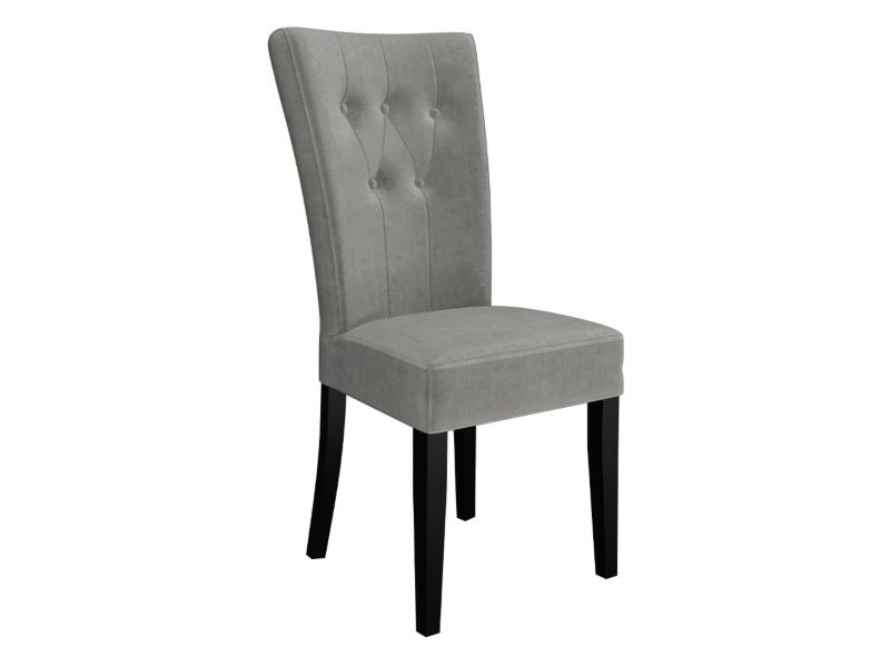 Krzesło MIRJAN 24 S67 czarny + szary + kołatka złota 1 szt.