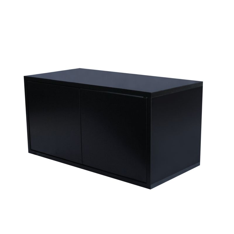 Moduł z drzwiami GoodHome Rigga 60 cm czarny