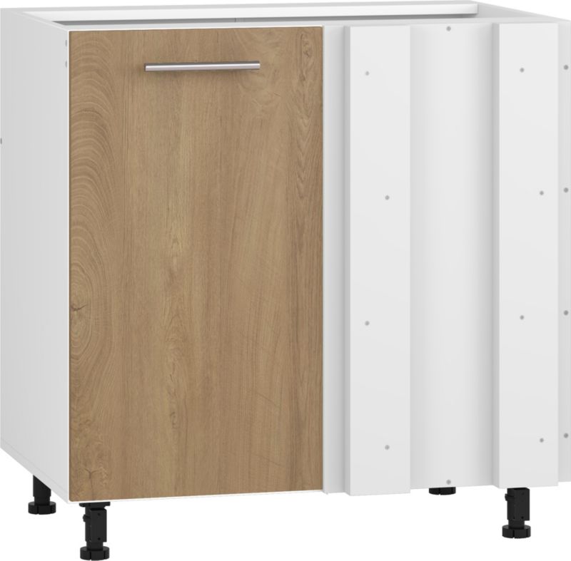 Szafka Halmar kuchenna narożna 100(80) VENTO DN-100/82 dąb 1 szt