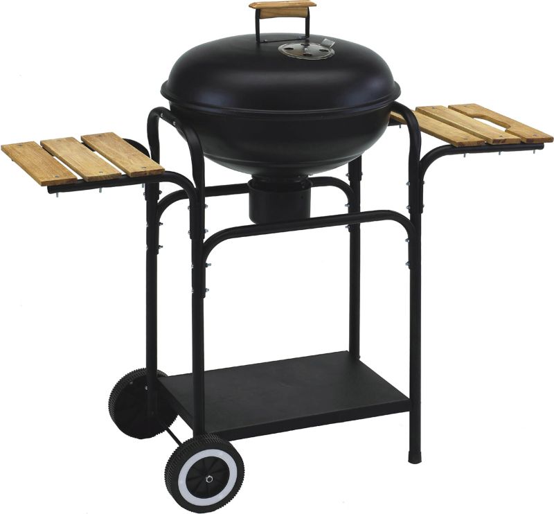 Grill węglowy wózek okrągły