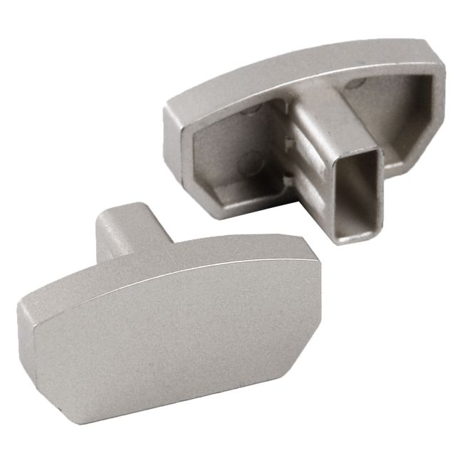 Zaślepka końcowa aluminium inox 2 szt.