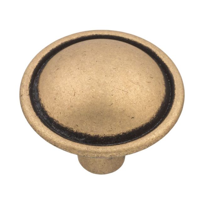 Gałka meblowa Gamet ZnAl 29 x 29 x 25 mm patyna na mosiądzu