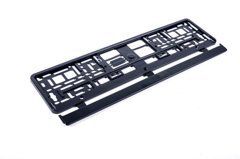 Ramka do tablic rejestracyjnych czarna