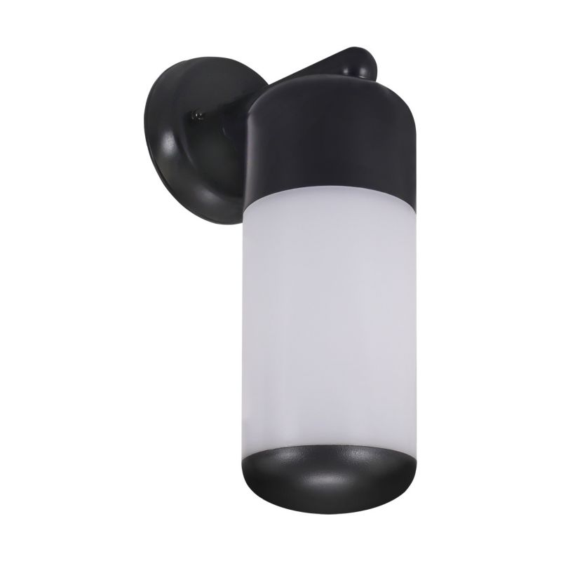 Kinkiet ścienny zewnętrzny Struhm Nysa czarno-biały 1 x E27 x IP54 wym: 25 x 8,5 x 13 cm - 1 szt.