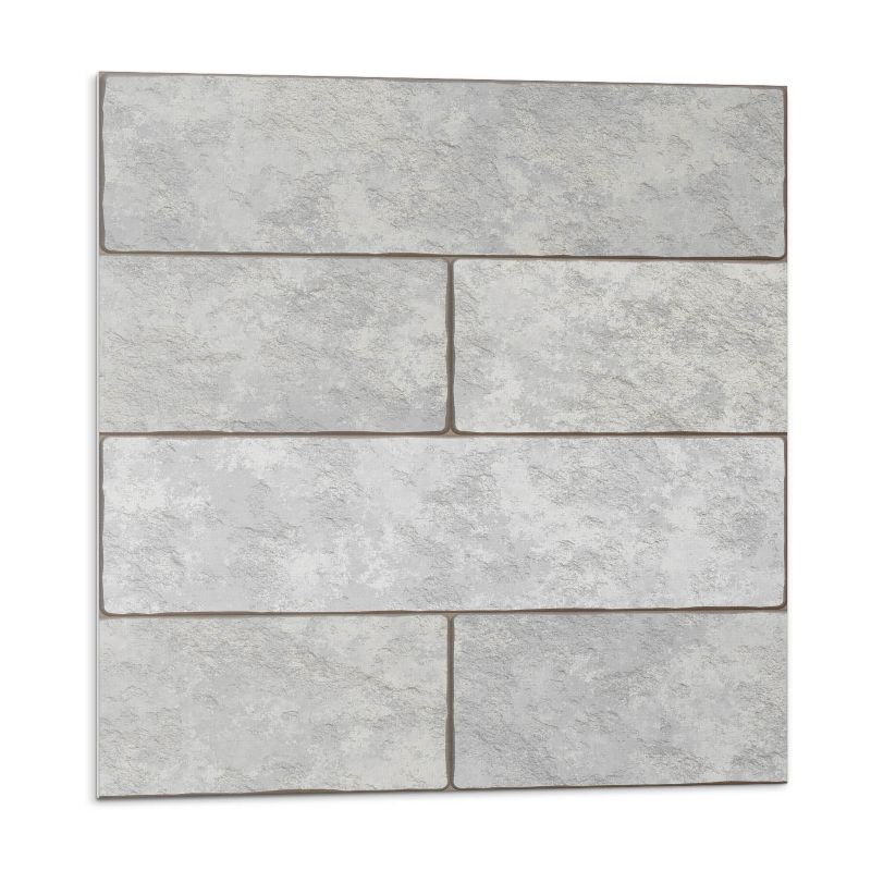 Kafelki samoprzylepne Wallfluent 50x50 cm Trójwymiarowy motyw cegieł 4 szt.